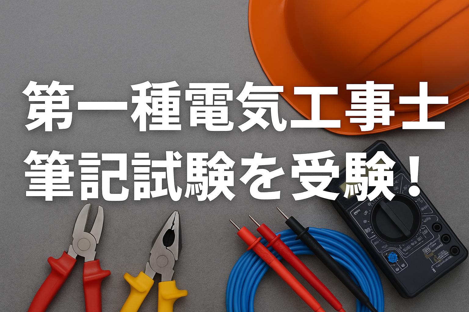 第一種電気工事士筆記試験を受けて来た！リアルな体験と勉強法まとめ